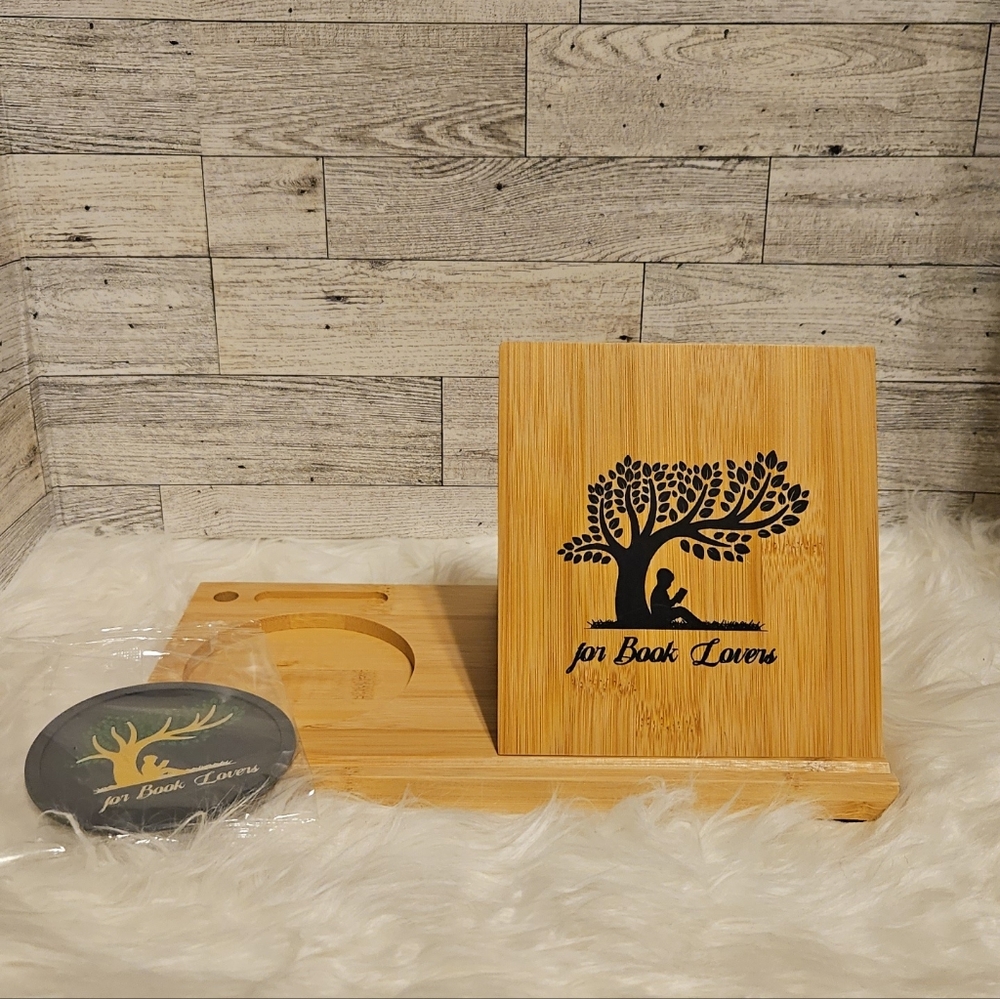Wooden Book Holder